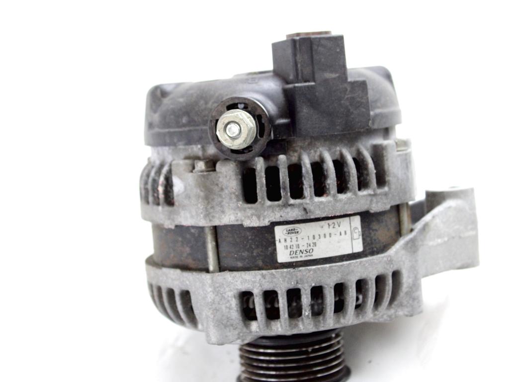 AH22-10300-AB ALTERNATORE LAND ROVER DISCOVERY 4 3.0 D 4X4 155KW AUT 5P (2012) RICAMBIO USATO