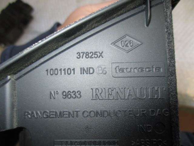 HANDSCHUHKASTEN OEM N. 1001101 GEBRAUCHTTEIL RENAULT LAGUNA MK3 BER/SW (10/2007 - 08/2010) DIESEL HUBRAUM 15 JAHR. 2011