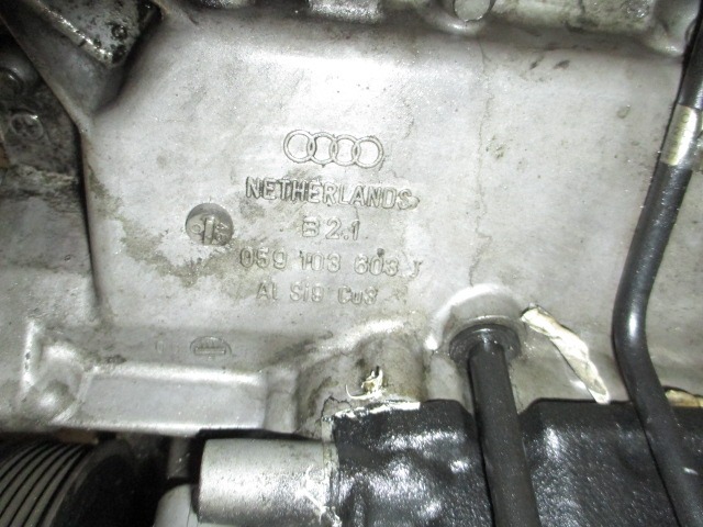 Audi A6 Avant 2.5 DIESEL 132KW AUTO (2004) Ersatz Motor komplett mit COLLECTOR DRAIN OHNE PUMPE 059 103 603 121 000 KM 059100098AV 059103603C