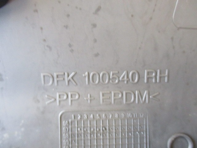 HECK / KOTFLUGEL OEM N. DKF100540 GEBRAUCHTTEIL LAND ROVER FREELANDER 3/5 PORTE (1997 - 2000) BENZINA HUBRAUM 18 JAHR. 1999