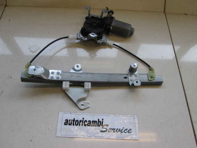 TURFENSTERMECHANISMUS HINTEN OEM N. 82700JD40A GEBRAUCHTTEIL NISSAN QASHQAI J10E (03/2010 - 2013) DIESEL HUBRAUM 15 JAHR. 2012