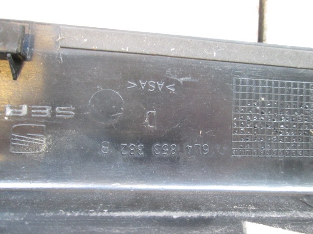 BLENDE B-SAULE TUR VORNE OEM N. 6L4853382 GEBRAUCHTTEIL SEAT IBIZA MK3 RESTYLING (02/2006 - 2008) BENZINA HUBRAUM 12 JAHR. 2007