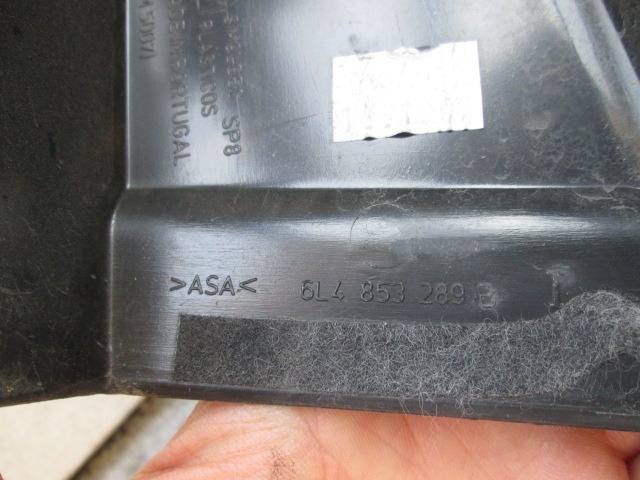 BLENDE B-SAULE TUR VORNE OEM N. 6L4853289B GEBRAUCHTTEIL SEAT IBIZA MK3 RESTYLING (02/2006 - 2008) BENZINA HUBRAUM 12 JAHR. 2007
