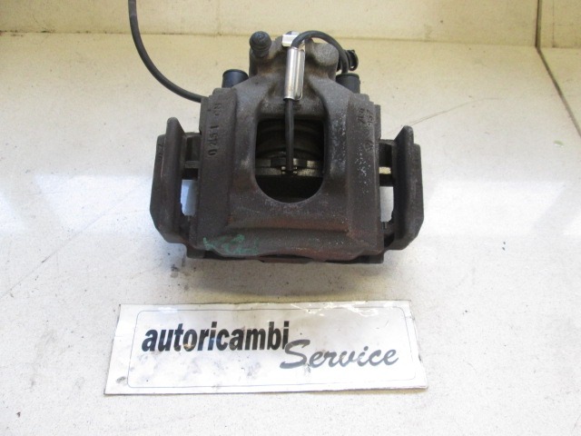 BREMSSATTEL BREMSZANGE HINTEN RECHTS  OEM N. 7L6615424D GEBRAUCHTTEIL VOLKSWAGEN TOUAREG (2002 - 2007)DIESEL HUBRAUM 25 JAHR. 2004