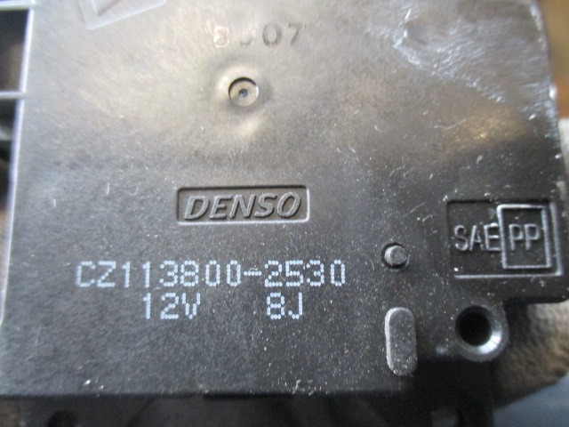 SATZ KLEINTEILE/STELLHEBEL KLIMAGERAT OEM N. CZ113800-2530 GEBRAUCHTTEIL SUZUKI SX4 (2006 - 2010) BENZINA HUBRAUM 16 JAHR. 2008