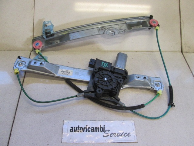 TURFENSTERMECHANISMUS VORN OEM N. 541613212 GEBRAUCHTTEIL OPEL CORSA D (02/2011 - 2014) BENZINA/GPL HUBRAUM 12 JAHR. 2011