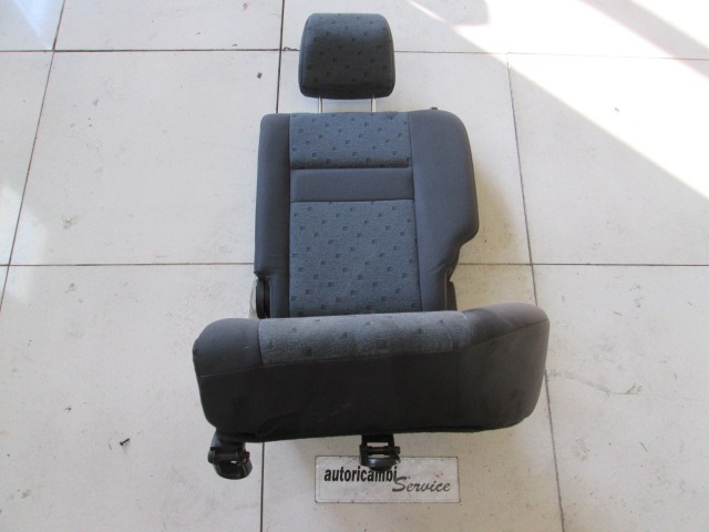 SITZ HINTEN OEM N. 16812 SEDILE SDOPPIATO POSTERIORE TESSUTO GEBRAUCHTTEIL HYUNDAI GETZ (2002 - 02/2006) DIESEL HUBRAUM 15 JAHR. 2005