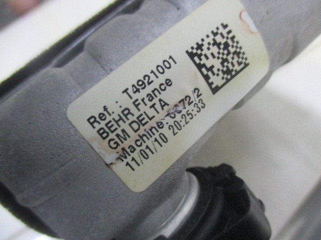 HEIZKORPER OEM N.  GEBRAUCHTTEIL OPEL ASTRA J 5P/3P/SW (2009 - 2015) BENZINA HUBRAUM 14 JAHR. 2010