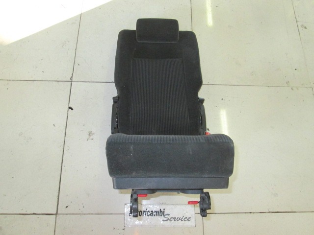 SITZ HINTEN OEM N. 17631 SEDILE SDOPPIATO POSTERIORE TESSUTO GEBRAUCHTTEIL FORD CMAX MK1 (10/2003 - 03/2007) DIESEL HUBRAUM 16 JAHR. 2005