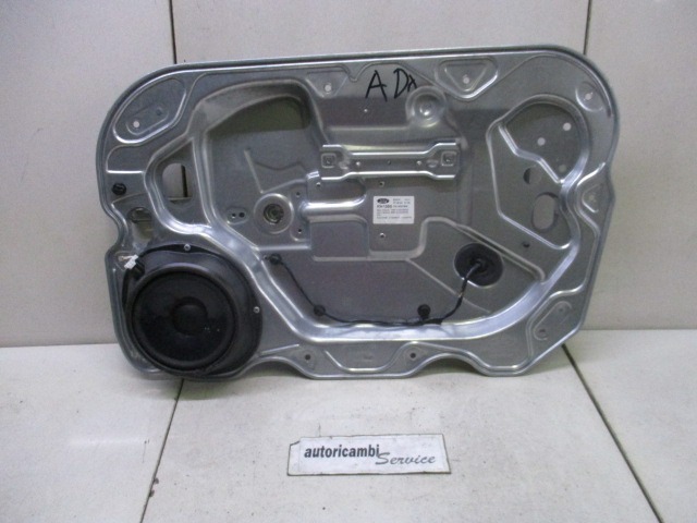 TURFENSTERMECHANISMUS VORN OEM N. 7M51-A203 GEBRAUCHTTEIL FORD FOCUS BER/SW (2008 - 2011) BENZINA/GPL HUBRAUM 20 JAHR. 2009